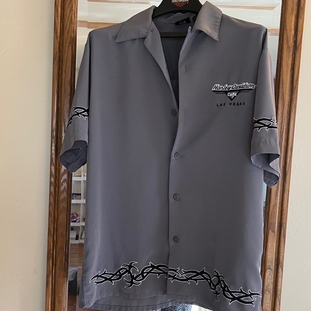 Harley-Davidson Charcoal Short Sleeve Shirt